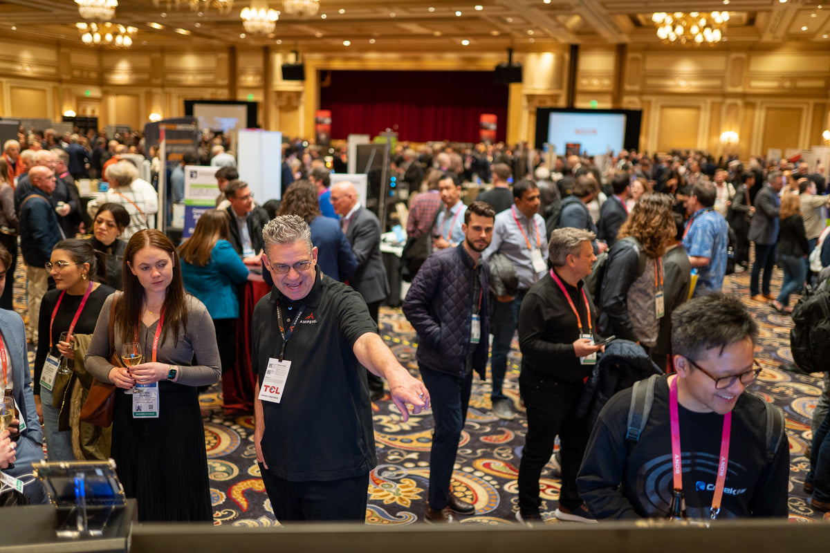 Trade show floor